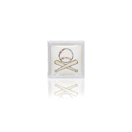 Baseball Set Square Slide Charm