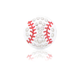 Bling Baseball Slide Charm