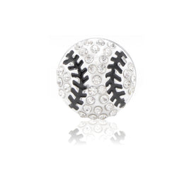 Bling Baseball Slide Charm