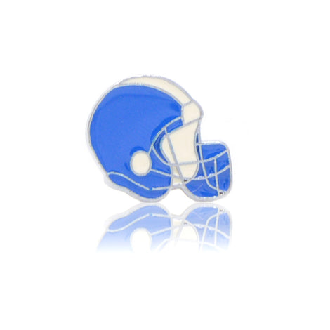 Football Helmet Blue Slide Charm