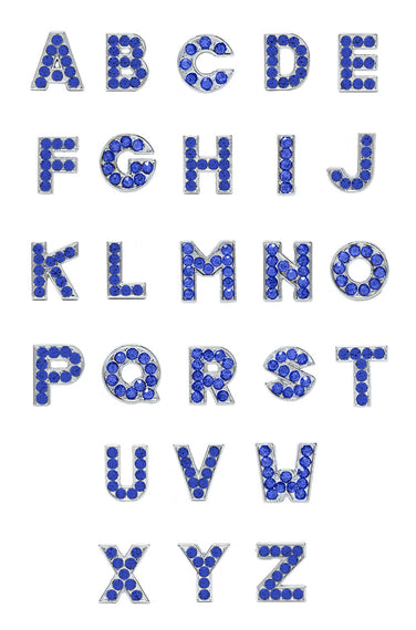 slide charm letters