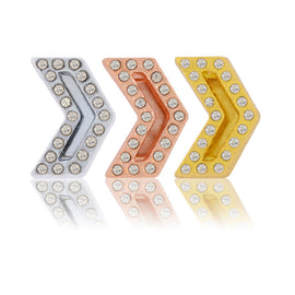 chevron slide charm