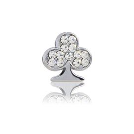 club suit slide charm