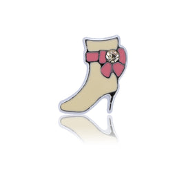 cowgirl boot pink charm