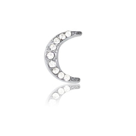 Crescent Moon Slide Charm