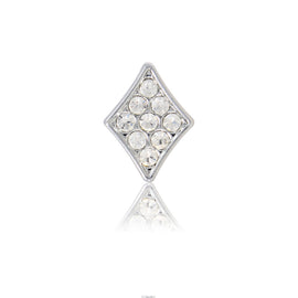 diamond slide charm