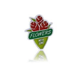 Flower Bouquet Slide Charm