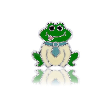 Silly Froggy Slide Charm