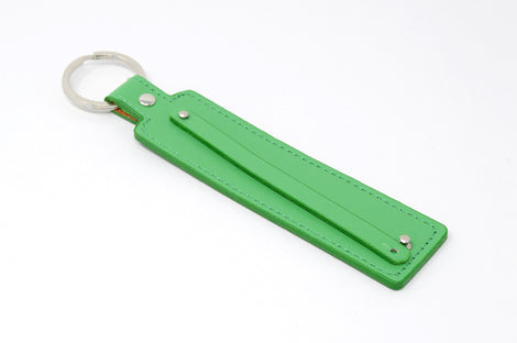 Wide Slide Charm Keychain - Green