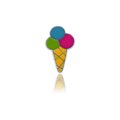 Ice Cream Cone Slide Charm