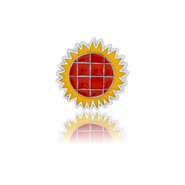 sunflower slide charm