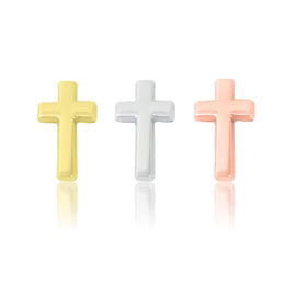 Thin Cross Slide Charm
