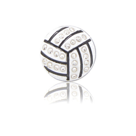 Bling Volleyball Slide Charm