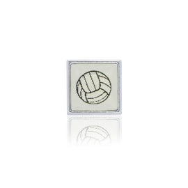 Square Volleyball Slide Charm
