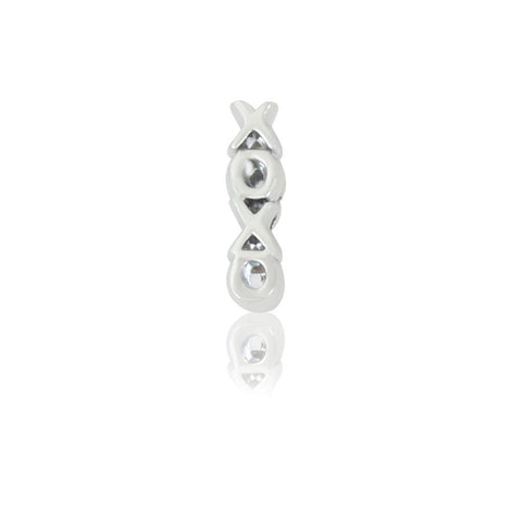 xoxo slide charm